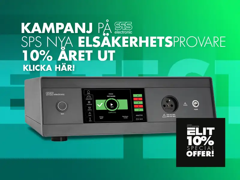 SPS kampanj på eltestestare